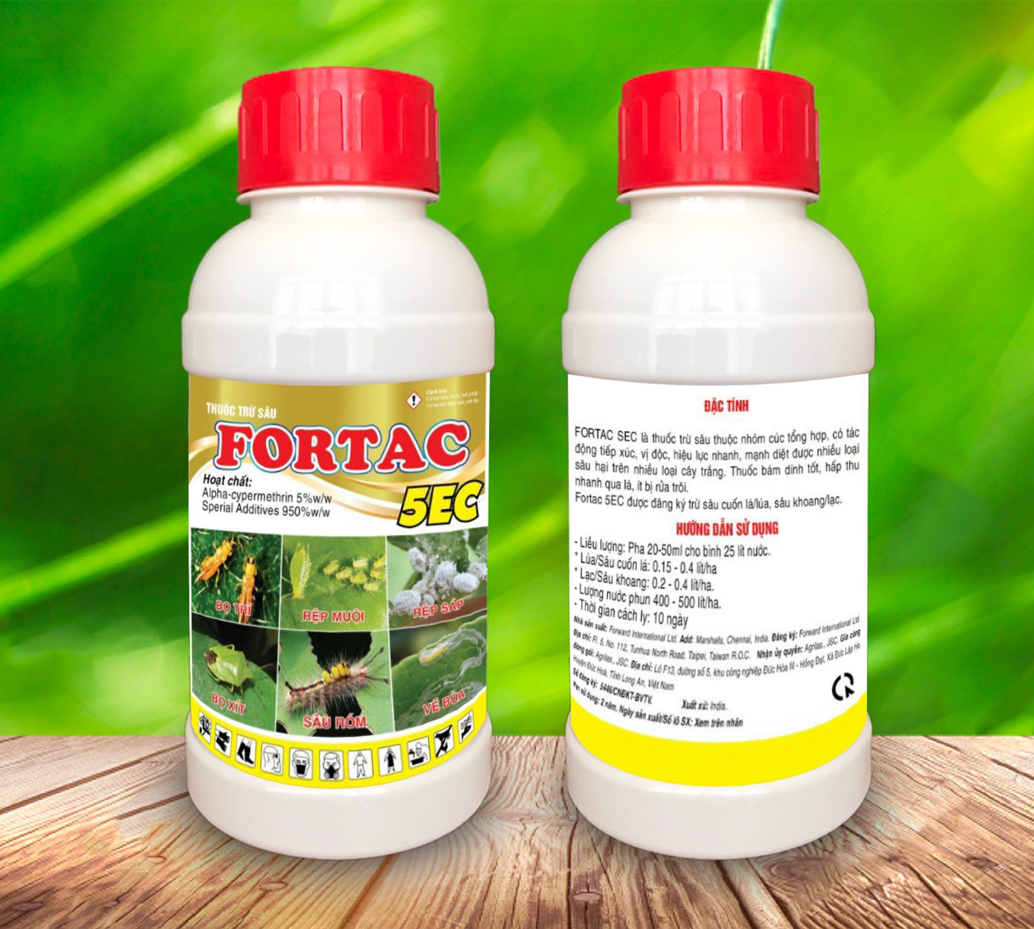 Fortac Thuốc trừ sâu FORTAC 5EC - CÔNG TY CỔ PHẦN SINOCHEM VIỆT NAM
