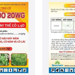 Thuốc trừ cỏ ALYANDO 20WG