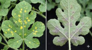 thuốc trị bệnh sương mai dưa hấu